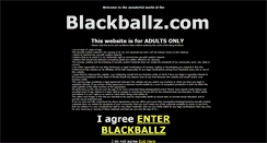 Desktop Screenshot of blackballz.com